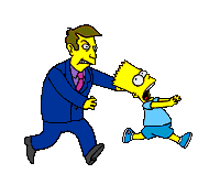 Rektor Skinner verfolgt Bart